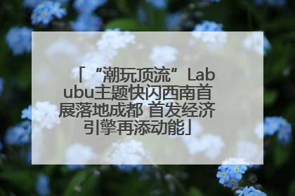 “潮玩顶流”Labubu主题快闪西南首展落地成都 首发经济引擎再添动能