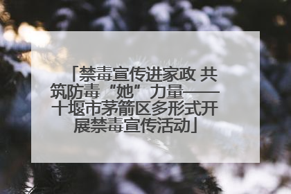 禁毒宣传进家政 共筑防毒“她”力量——十堰市茅箭区多形式开展禁毒宣传活动