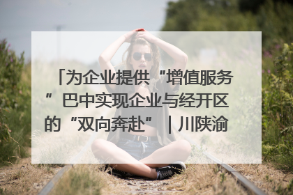 为企业提供“增值服务”巴中实现企业与经开区的“双向奔赴”｜川陕渝网络名人巴中行