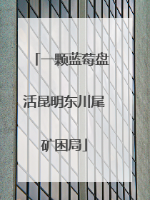 一颗蓝莓盘活昆明东川尾矿困局