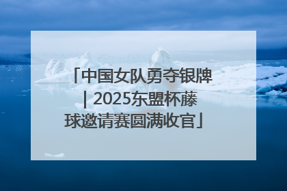 中国女队勇夺银牌｜2025东盟杯藤球邀请赛圆满收官
