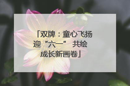 双牌：童心飞扬迎“六一” 共绘成长新画卷