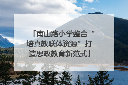 南山路小学整合“培真教联体资源”打造思政教育新范式