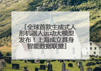 全球首款生成式人形机器人运动大模型发布！上海成立具身智能数据联盟