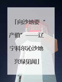 向沙地要“产值”——辽宁科尔沁沙地兴绿见闻