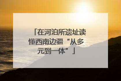 在河泊所遗址读懂西南边疆“从多元到一体”