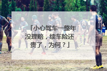 小心驾车一整年没理赔，续车险还贵了，为何？