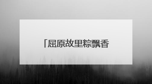 屈原故里粽飘香，守护不打烊