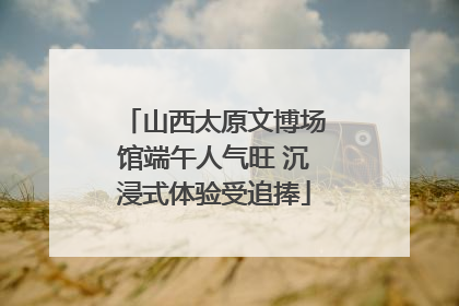 山西太原文博场馆端午人气旺 沉浸式体验受追捧