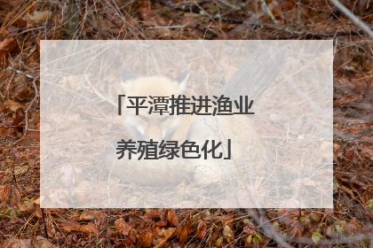 平潭推进渔业养殖绿色化