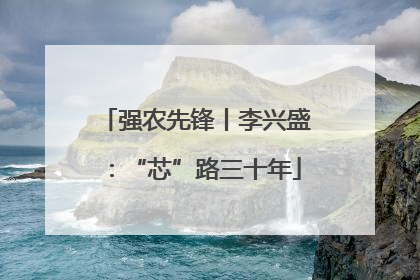 强农先锋丨李兴盛：“芯”路三十年