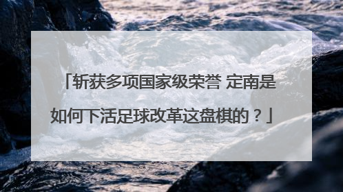斩获多项国家级荣誉 定南是如何下活足球改革这盘棋的？