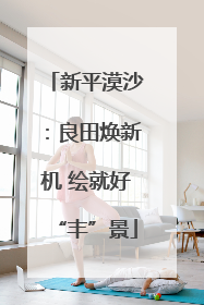 新平漠沙：良田焕新机 绘就好“丰”景