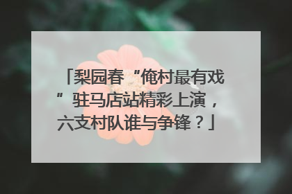 梨园春“俺村最有戏”驻马店站精彩上演，六支村队谁与争锋？