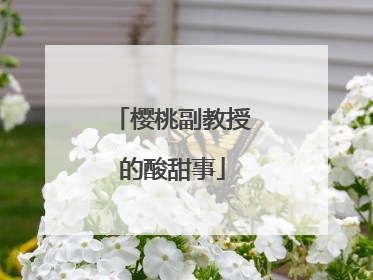 樱桃副教授的酸甜事