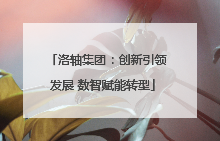 洛轴集团：创新引领发展 数智赋能转型