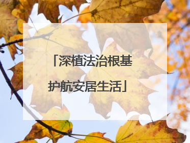 深植法治根基 护航安居生活