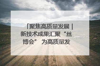聚焦高质量发展｜新技术成果汇聚“丝博会” 为高质量发展注入新动能