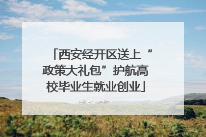 西安经开区送上“政策大礼包”护航高校毕业生就业创业