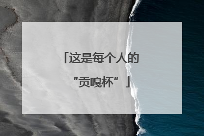 这是每个人的“贡嘎杯”
