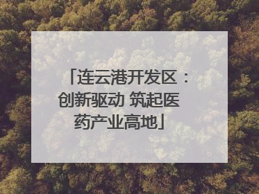 连云港开发区：创新驱动 筑起医药产业高地