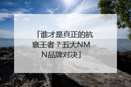 谁才是真正的抗衰王者？五大NMN品牌对决