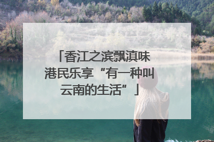 香江之滨飘滇味 港民乐享“有一种叫云南的生活”
