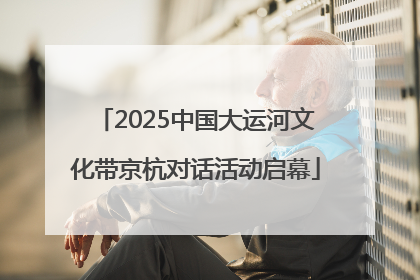 2025中国大运河文化带京杭对话活动启幕