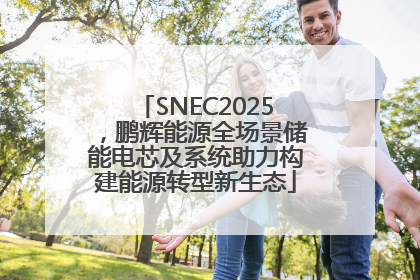 SNEC2025，鹏辉能源全场景储能电芯及系统助力构建能源转型新生态